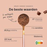 SHEKO High Protein Chocolate Meal Replacement Shake