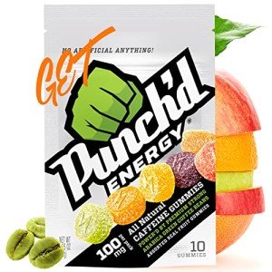 Natural Caffeine Gummies for Energy Boost