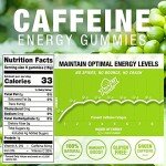 Natural Caffeine Gummies for Energy Boost
