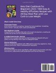 Beginner’s Keto Cookbook: 1800 Easy Low-Carb Recipes
