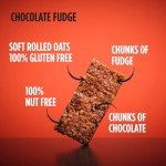 High Protein Nut-Free Chocolate Fudge Flapjacks - 12 Pack