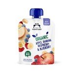 Mama Bear Organic Fruit Pouches - Apple & Berry 6-Pack