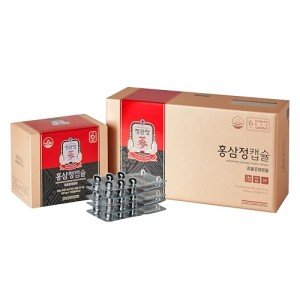Korean Red Ginseng Extract Capsules for Energy & Focus