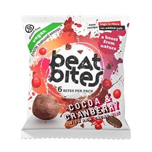 Cocoa Cranberry Energy Bites - Vegan Snack Pack