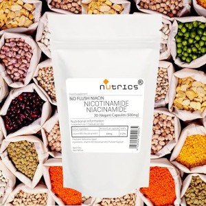 Nutrics® 100% Pure Niacin B3 Capsules - 360 Count