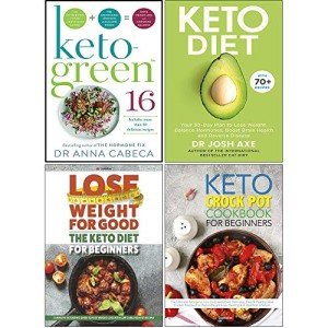 Keto-Green 16: Beginner's Keto Diet Cookbook Set