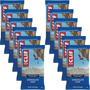Clif Bar Chocolate Chip Energy Bar - 12 Pack