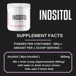 Myo-Inositol Powder 300g for Hormonal Balance