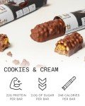 Smart Protein Bars - Cookies and Cream, 20g Protein