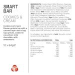 Smart Protein Bars - Cookies and Cream, 20g Protein