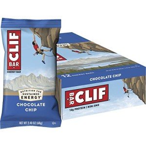 Clif Bar Chocolate Chip Energy Bars - 12 Count