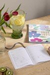Floral Daily Food Journal for Weight Loss Tracking