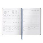 Floral Daily Food Journal for Weight Loss Tracking