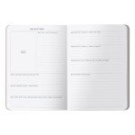 Floral Daily Food Journal for Weight Loss Tracking
