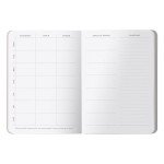 Floral Daily Food Journal for Weight Loss Tracking