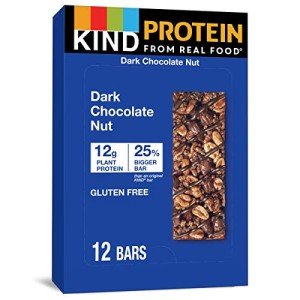 KIND Double Dark Chocolate Protein Bars, 12 Count