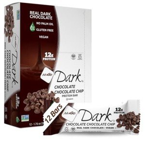 Vegan Chocolate Chip Protein Bars - Pack of 12
