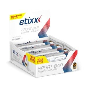 Etixx Energy Sport Bars - 12 Nougat Units