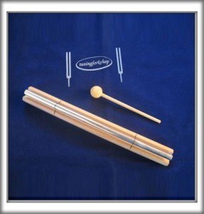 432 Hz Sound Healing Energy Bar Chime Set