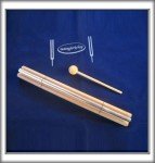 432 Hz Sound Healing Energy Bar Chime Set