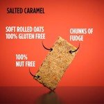 Salted Caramel Flapjack: Healthy Energy Snack Bars