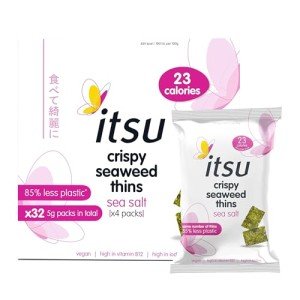Itsu Sea Salt Seaweed Thins | Vegan, Low Calorie