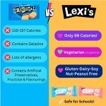 Lexi's® Strawberry Crispy Treat Bars - Low Cal, Gluten-Free