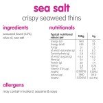 Itsu Sea Salt Seaweed Thins | Vegan, Low Calorie