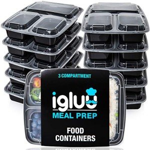 Igluu 10-Pack BPA Free Meal Prep Containers