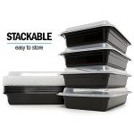Igluu BPA Free Meal Prep Containers - 10 Pack