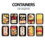 Igluu BPA Free Meal Prep Containers - 10 Pack