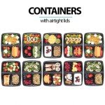 Igluu 10-Pack BPA Free Meal Prep Containers