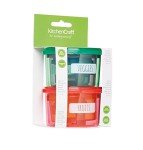 Portion Control Pots for Meal Prep - BPA Free