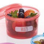 Portion Control Pots for Meal Prep - BPA Free