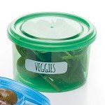 Portion Control Pots for Meal Prep - BPA Free