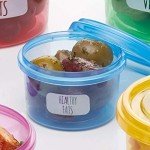 Portion Control Pots for Meal Prep - BPA Free