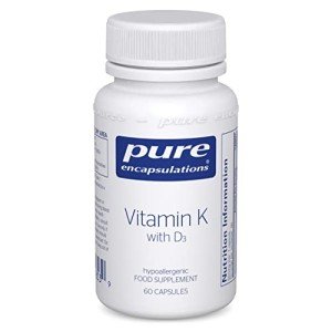 Vitamin K and D3 for Bone Health - 60 Capsules