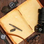 Luxeoria Tree of Life Leather Journal - Tan 7x10