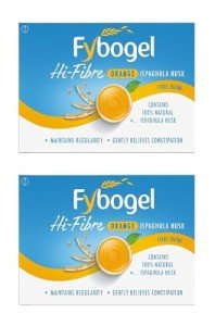 Fybogel Orange Fiber Supplement Sachets for Digestive Health