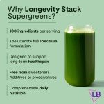 Super Greens Powder - 100 Ingredients, 90 Servings