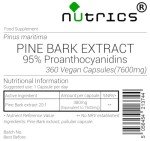Nutrics® 7600mg French Maritime Pine Bark Extract
