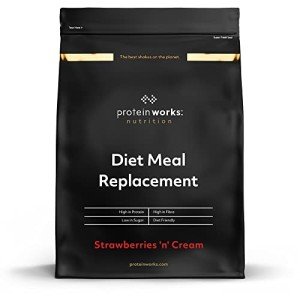 Protein Works Diet Meal Replacement - Strawberry Cream, 1kg