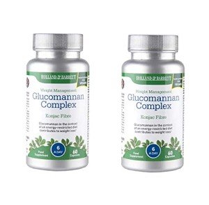 Glucomannan Complex Appetite Suppressant Capsules - 2 Pack