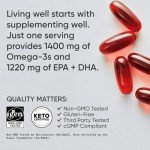 Keto Omega Fish Oil with Salmon & Krill