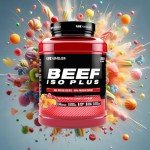 Beef Iso Plus Protein Powder - Tutti Frutti Flavor