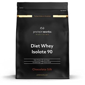 Diet Whey Protein Isolate Powder - Chocolate Silk