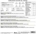 Diet Whey Protein Isolate Powder - Chocolate Silk
