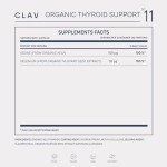 Organic Thyroid Support with Sea Kelp & Selenium