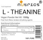 Nutrics® Pure Vegan L-Theanine Powder 1500g