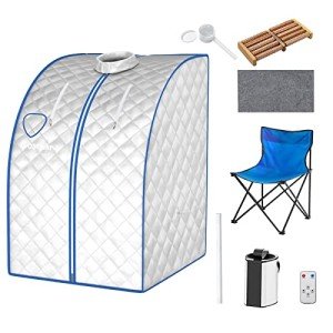 COSTWAY Adjustable Home Steam Sauna for Weight Loss